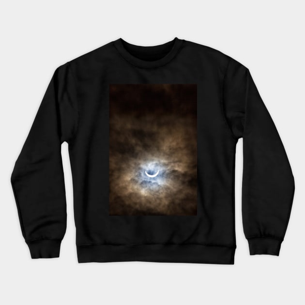 Solar Eclipse Crewneck Sweatshirt by InspiraImage